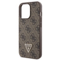 Kryt Guess GUHCP13LP4TDSCPW iPhone 13 Pro – hnědý