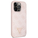 Kryt Guess GUHCP14LP4TDSCPP iPhone 14 Pro - růžová