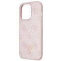 Kryt Guess GUHCP14LP4TDSCPP iPhone 14 Pro - růžová
