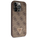 Kryt Guess GUHCP14LP4TDSCPW iPhone 14 Pro - hnědý