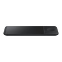 Samsung Trio EP-P6300TBEGEU 3in1 inductive charger for phone / Galaxy Watch / Buds - black + mains charger + cable