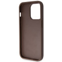 Kryt Guess GUHCP14LP4TDSCPW iPhone 14 Pro - hnědý