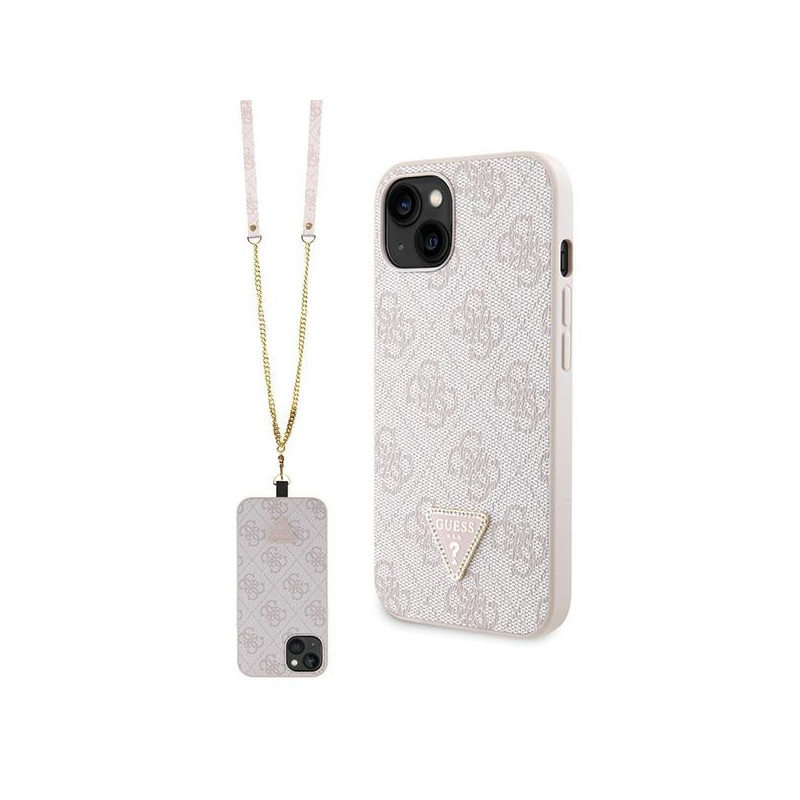 Kryt Guess GUHCP14XP4TDSCPP pro iPhone 14 Pro Max - růžový