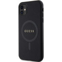 Kryt Guess GUHMN61PSAHMCK iPhone 11/Xr - černý MagSafe