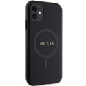Kryt Guess GUHMN61PSAHMCK iPhone 11/Xr - černý MagSafe
