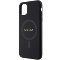 Kryt Guess GUHMN61PSAHMCK iPhone 11/Xr - černý MagSafe