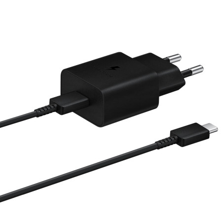 Nabíječka do sítě Samsung EP-T1510XBEGEU 15W PD USB-C AFC s kabelem USB-C - černá
