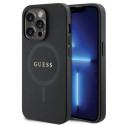 Kryt Guess GUHMP14LPSAHMCK pro iPhone 14 Pro - černý