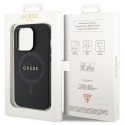 Kryt Guess GUHMP14LPSAHMCK pro iPhone 14 Pro - černý