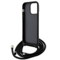 Kryt Karl Lagerfeld KLHCP14XSAKCPSK iPhone 14 Pro Max – černý