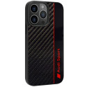 Kryt Audi Carbon Fiber Stripe pro iPhone 13 Pro Max - black/black