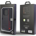 Kryt Audi Carbon Fiber Stripe pro iPhone 13 Pro Max - black/black