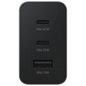 Samsung charger 2x USB Type C / USB PPS, Power Delivery PD 65W, QC 3.0, AFC, FCP black (EP-T6530NBEGEU)
