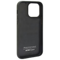 Kryt Audi Carbon Fiber Stripe pro iPhone 14 Pro černá