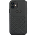 Kryt Audi Genuine Leather iPhone 11 / XR černý