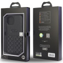 Kryt Audi Genuine Leather iPhone 11 / XR černý