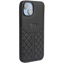 Kryt Audi Genuine Leather pro iPhone 14 černý