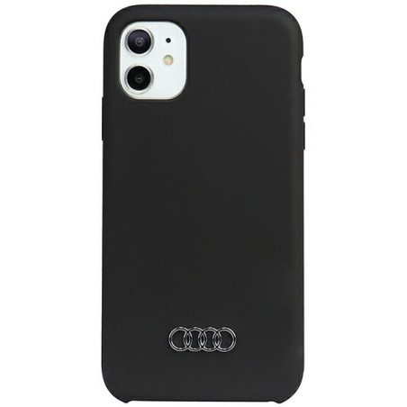 Audi Silicone Case pro iPhone 11 / XR 6,1" - černá