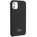 Audi Silicone Case pro iPhone 11 / XR 6,1" - černá