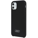 Audi Silicone Case pro iPhone 11 / XR 6,1" - černá