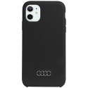 Pouzdro Audi SILICONE CASE pro iPhone 12/12 Pro černé
