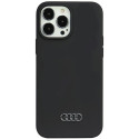 Kryt Audi Silicone Case pro iPhone 13 Pro Max - černá