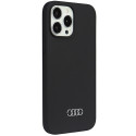 Kryt Audi Silicone Case pro iPhone 13 Pro Max - černá