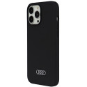 Kryt Audi Silicone Case pro iPhone 13 Pro Max - černá