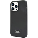 Kryt Audi Silicone Case iPhone 14 Pro 6.1" - černá