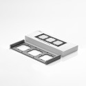 Trojitý montážní rámeček Sonoff pro instalaci nástěnných spínačů M5-80