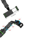 Adjustable car rearview mirror holder for smartphone