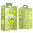 Acefast T6 TWS Bluetooth In-Ear Wireless Headphones - Green