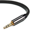Wozinsky AUX Cable Right Angle (Male-Male) Mini Jack Cable 3m Black