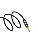 Wozinsky AUX Cable Right Angle (Male-Male) Mini Jack Cable 3m Black