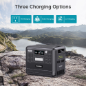 Choetech BS008 2400W USB-A / USB-C / XT60 / DC5521 / AC power station - black