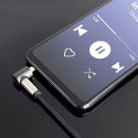 Wozinsky AUX Cable Angled (Male-Male) Mini Jack Cable 2m Black