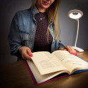 [RETURNED ITEM] Wireless LED reading lamp with clip + black micro USB cable