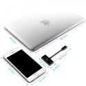 CHOETECH HUB-M03 Miniaturní hub 2v1 (HDMI 4K/60Hz, USB-C PD 60W), černý