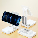 Folding phone stand for tablet (K15) - white