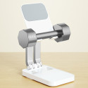 Folding phone stand for tablet (K15) - white