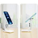 Folding phone stand for tablet (K15) - white