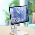 Folding phone stand for tablet (K15) - white