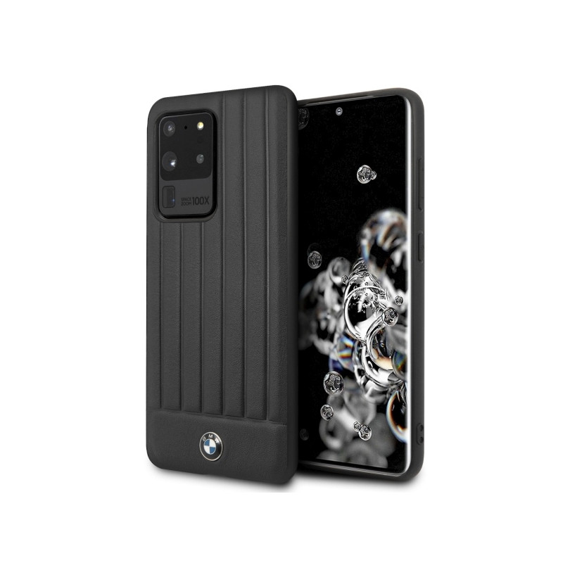 Pouzdro BMW Signature na Samsung Galaxy S20 Ultra - černé