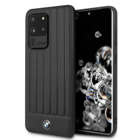 Pouzdro BMW Signature na Samsung Galaxy S20 Ultra - černé