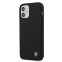 BMW silikonové pouzdro Signature pro iPhone 12 mini – černé