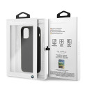 BMW silikonové pouzdro Signature pro iPhone 12 mini – černé