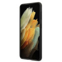 Pouzdro BMW Signature s ražbou loga na Samsung Galaxy S21+ - černé