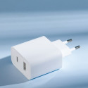 Xiaomi Travel Charger Combo fast charger USB-A / USB-C 33W PD white (BHR4996GL)