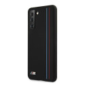Silikonové pouzdro BMW Silicone Stripes M Collection na Samsung Galaxy S21+