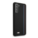 Silikonové pouzdro BMW Silicone Stripes M Collection na Samsung Galaxy S21+